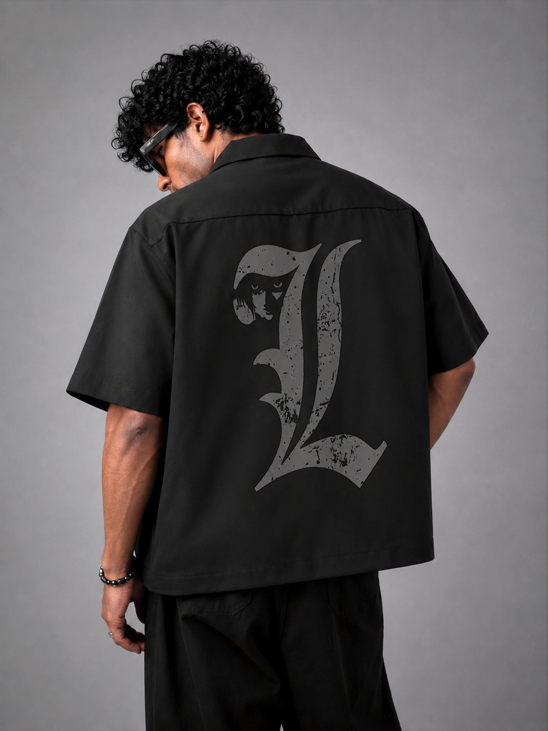L - Death Note - Oversized Shirt