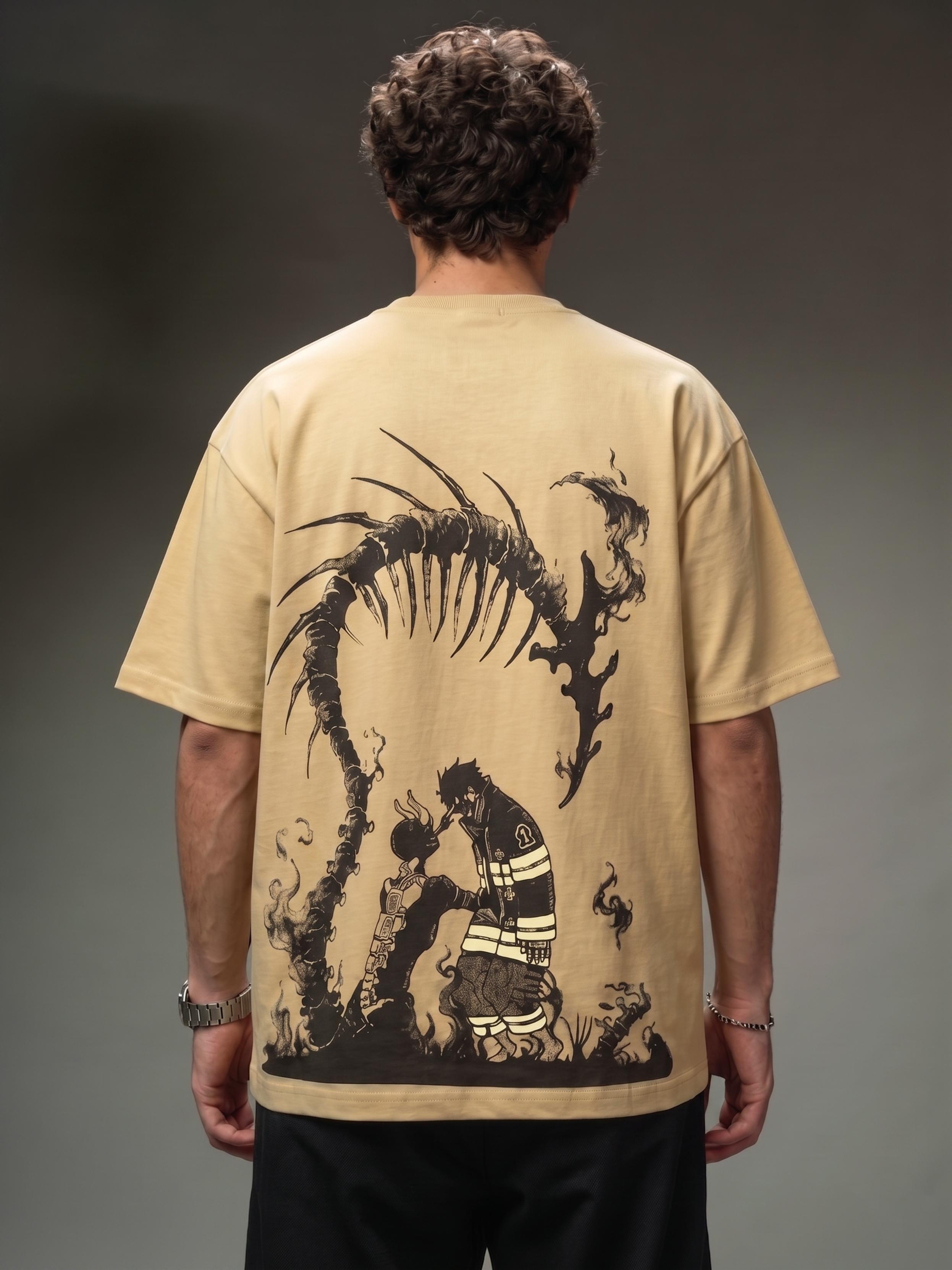 Devil’s Footprints – Fire Force – Oversized T-shirt