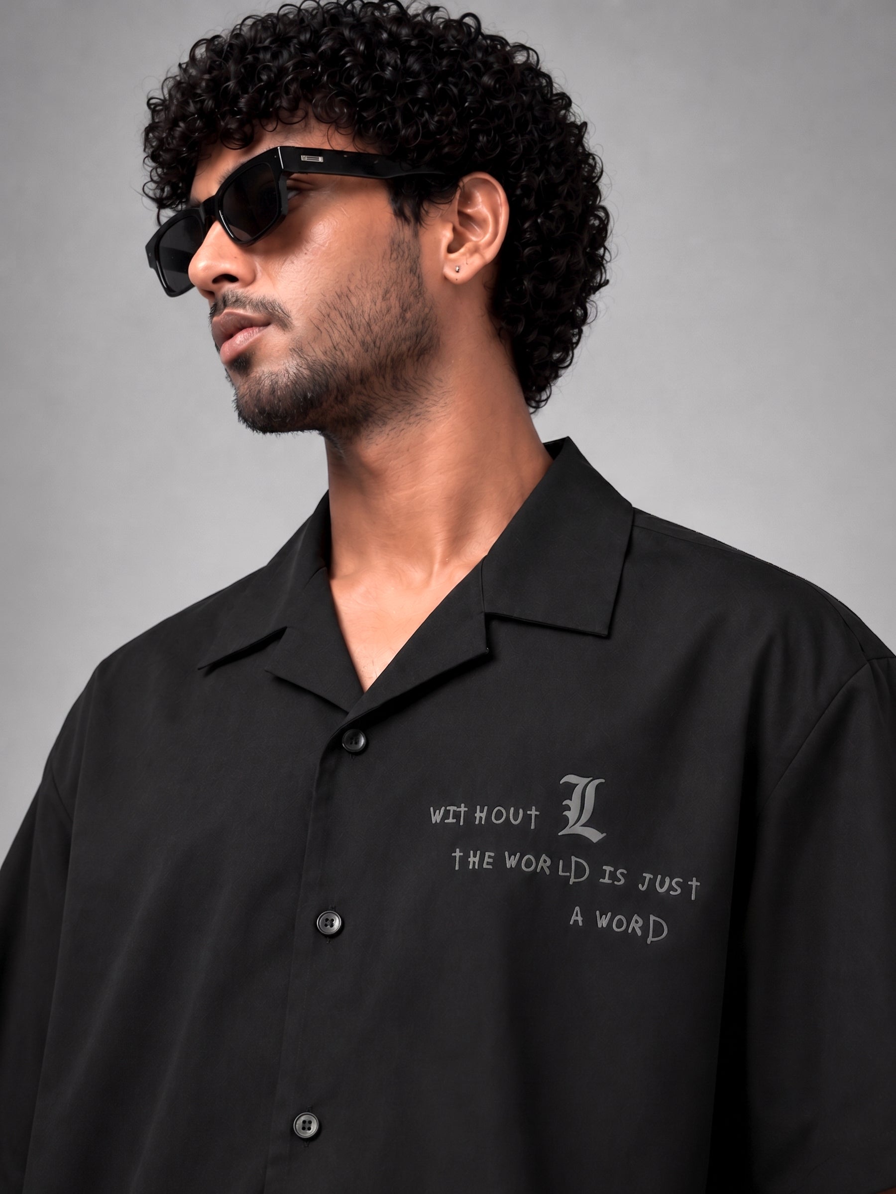 L - Death Note - Oversized Shirt