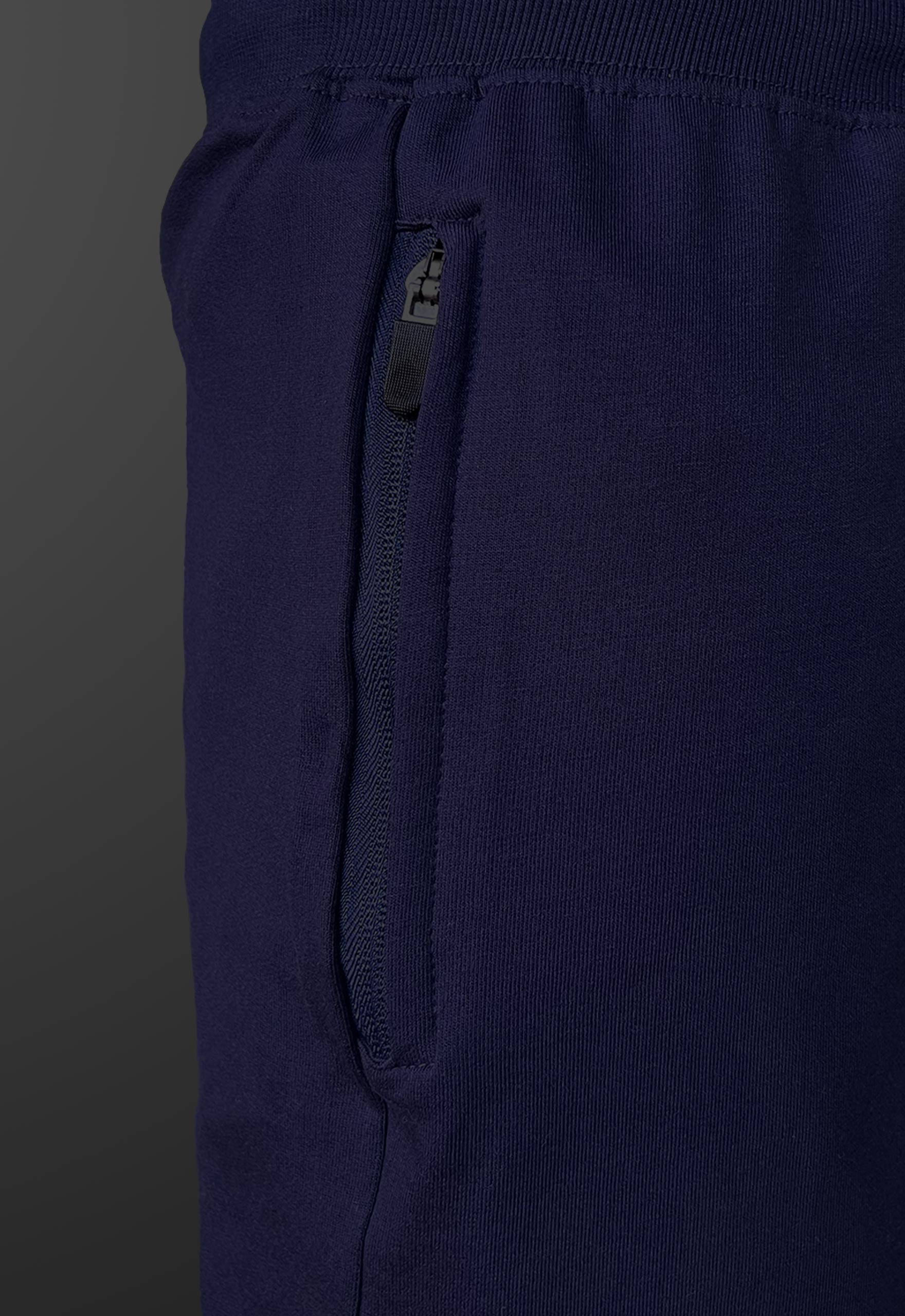 Navy Blue Minimalist - Whitehusk - Shorts