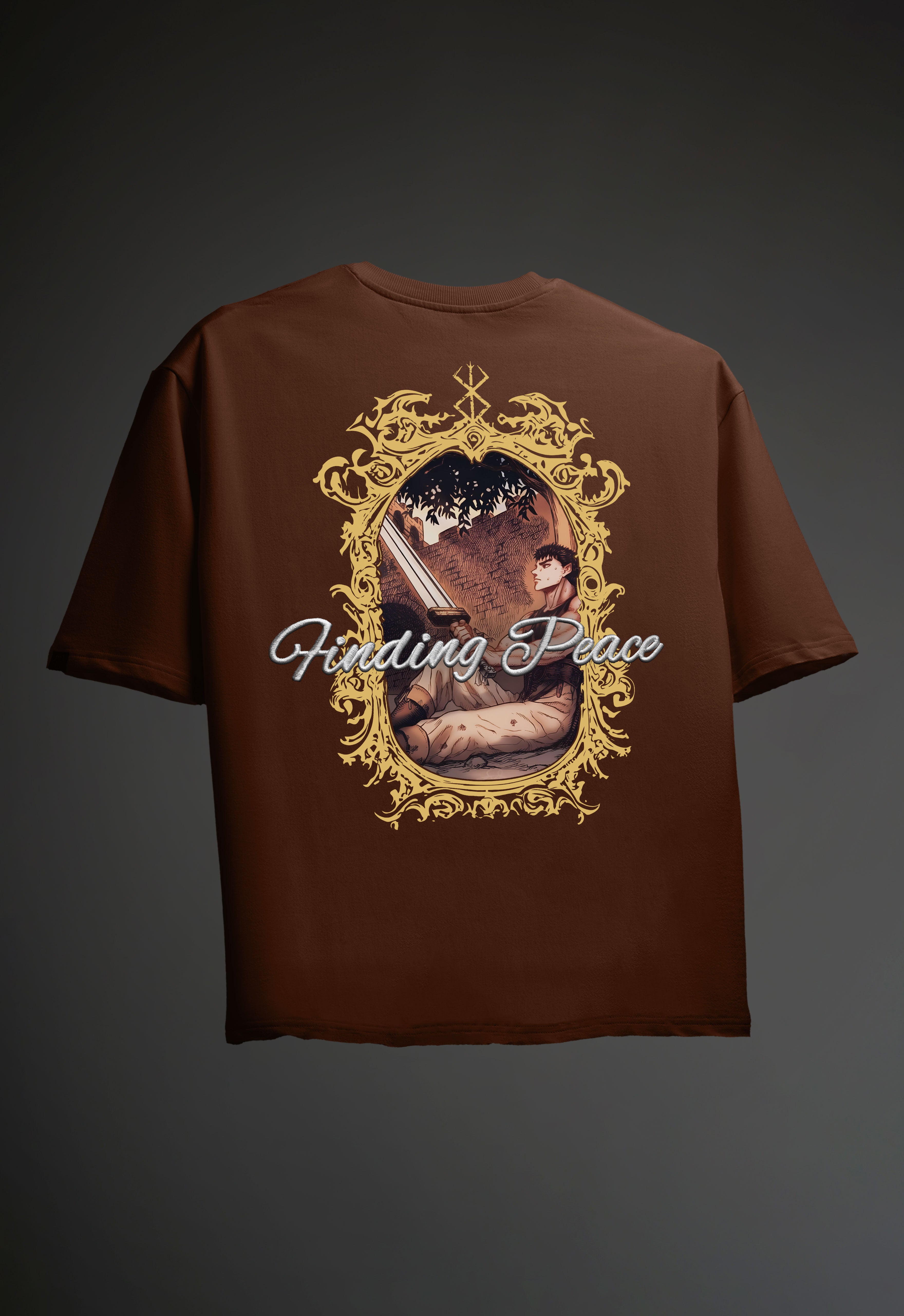 Finding Peace - Berserk - Oversized Tshirt