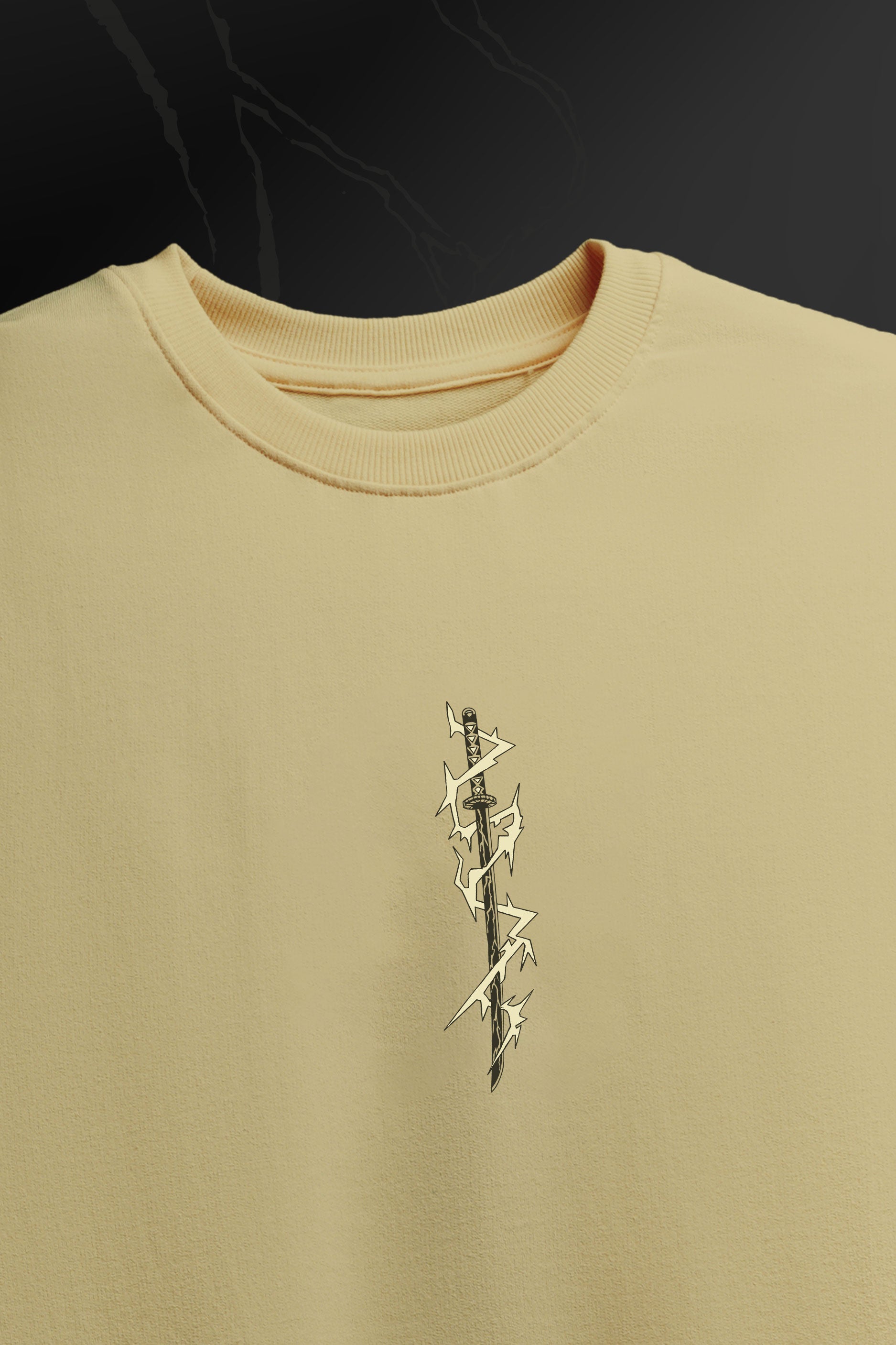 Zenitsu Thunder Breathing - Demon Slayer - Oversized Tshirt