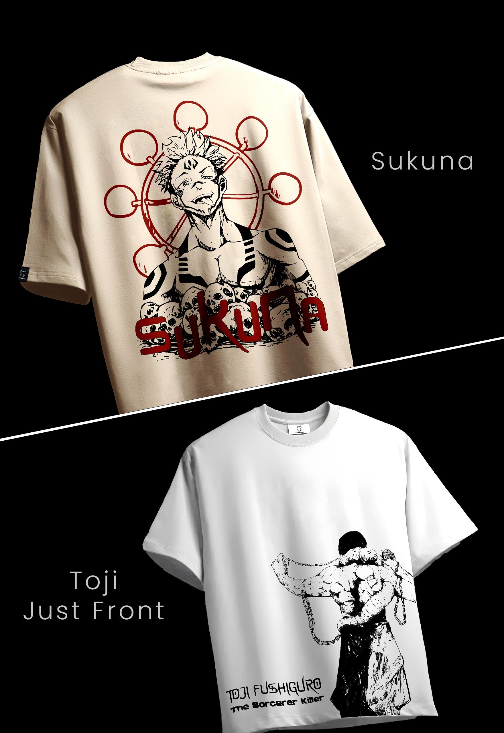 Jujutsu Kaisen Bundle - Oversized Tshirts