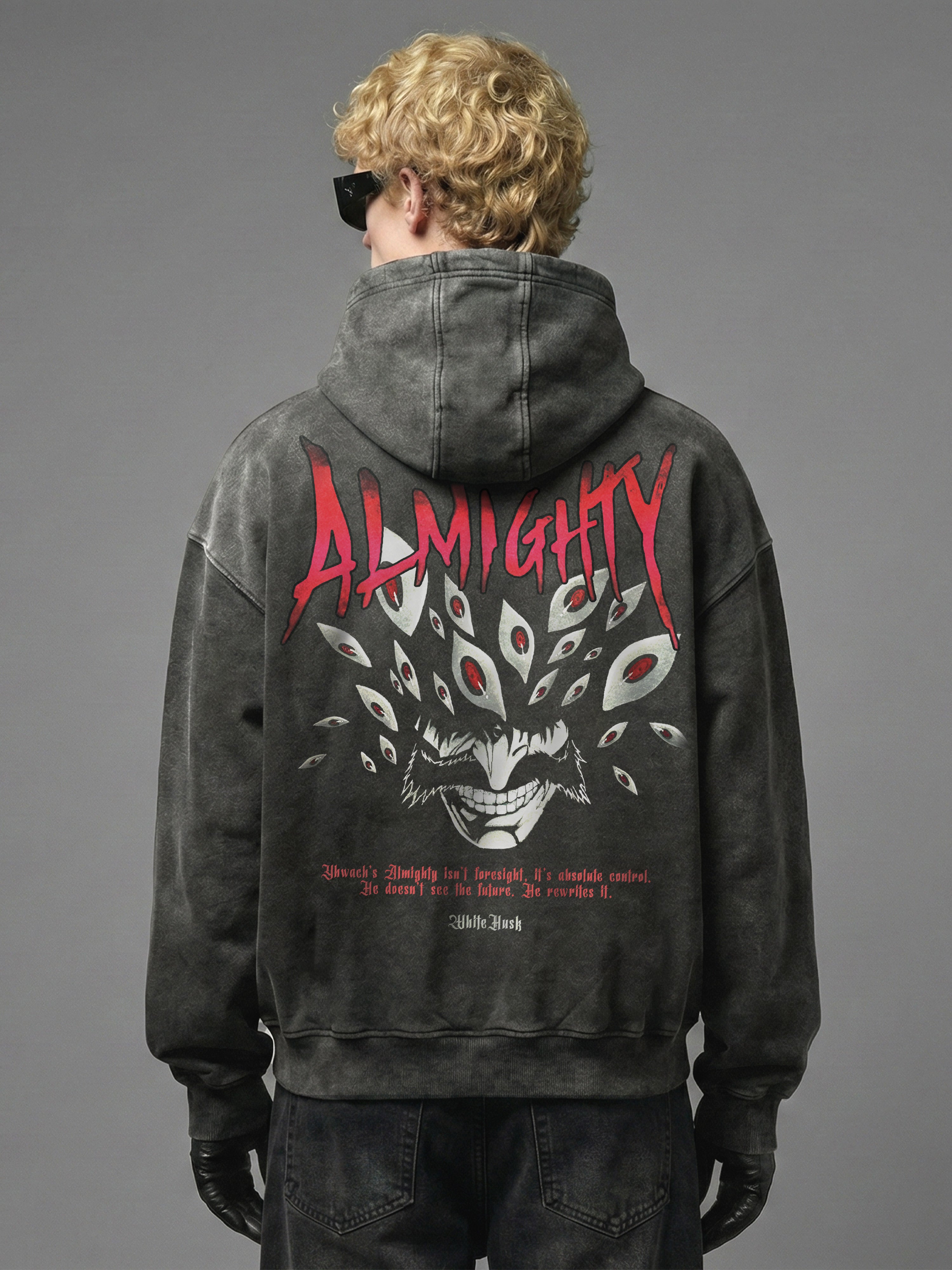 Almighty - Bleach - Acid Washed Hoodie