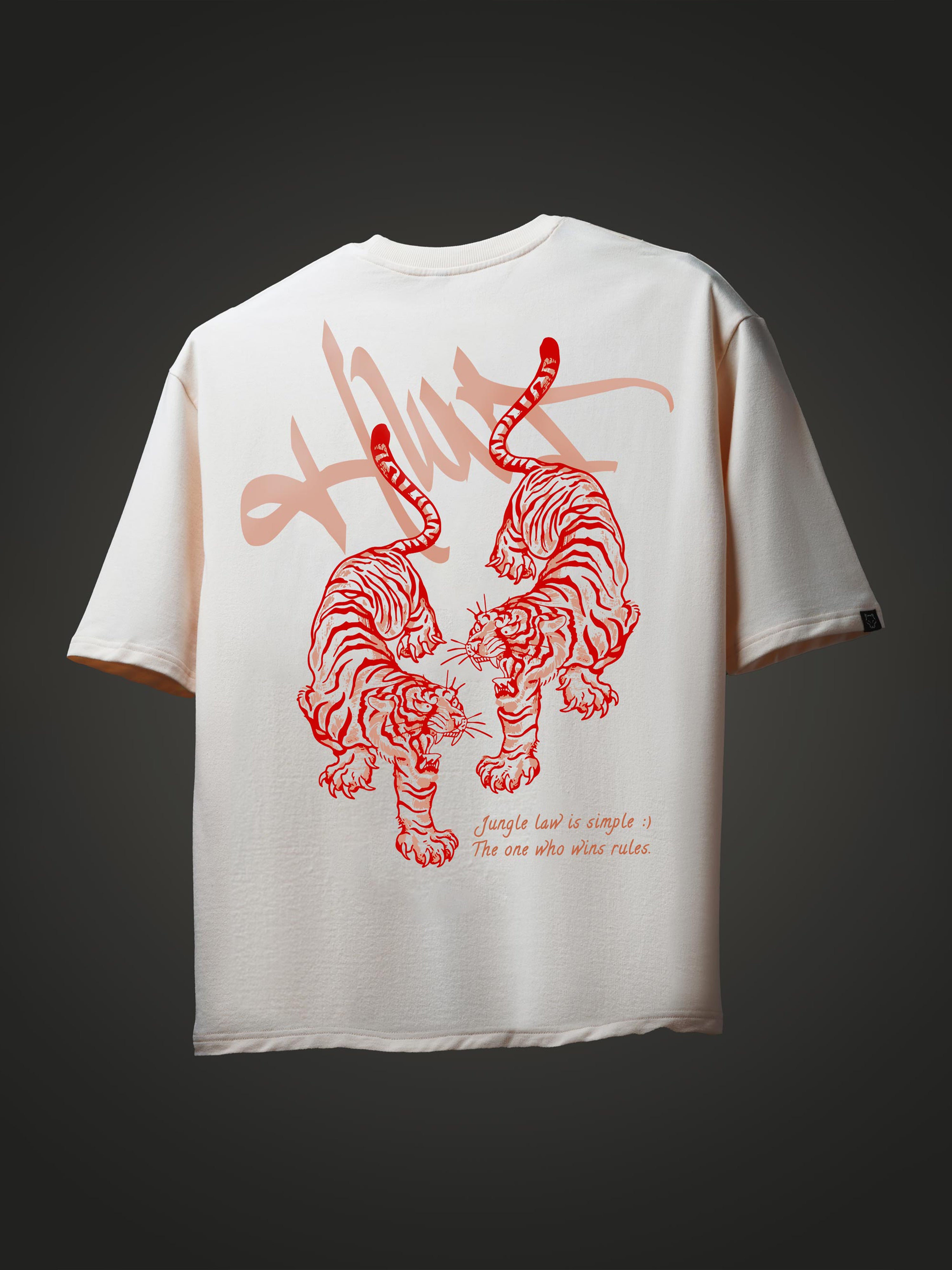 Tiger Twins - Oversized Tshirt - OMNIVERSE©