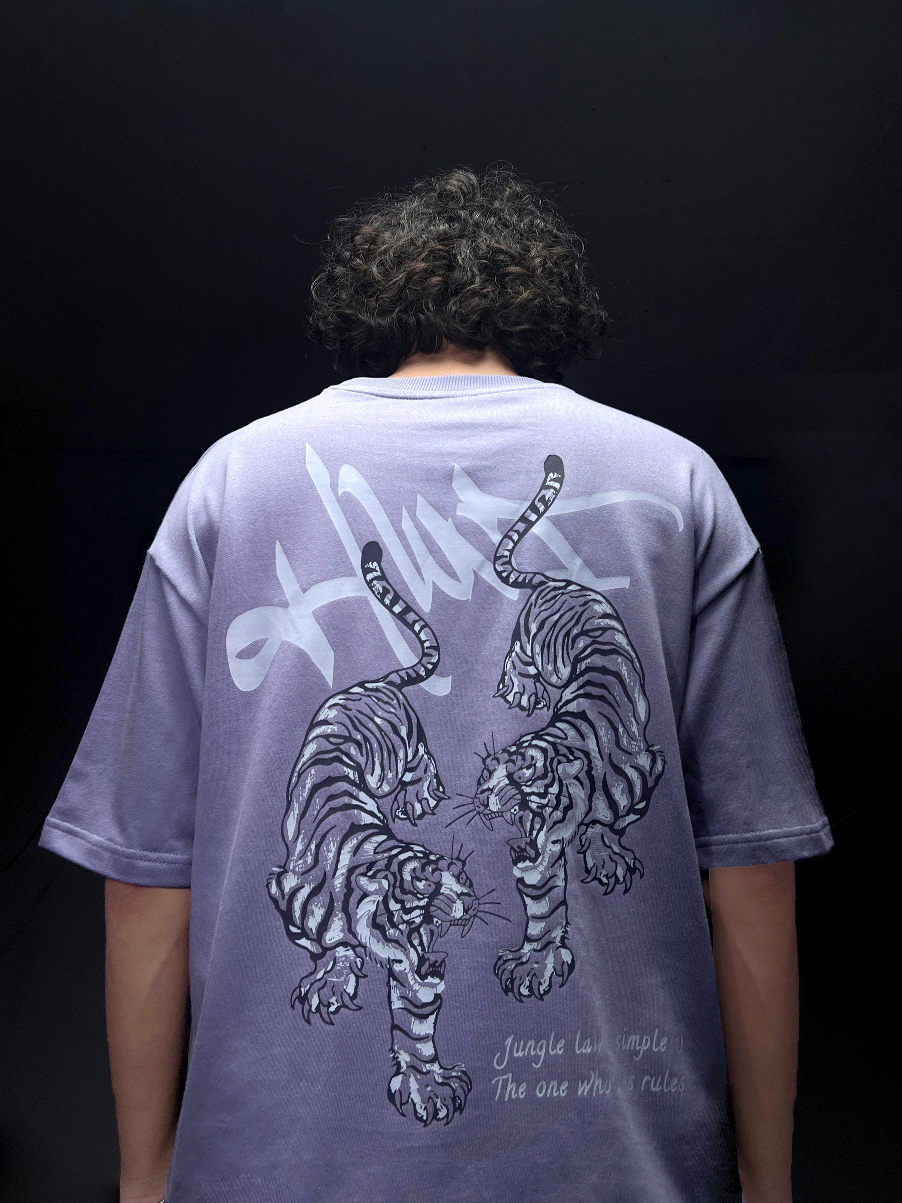 Tiger Twins - Oversized Tshirt - OMNIVERSE©